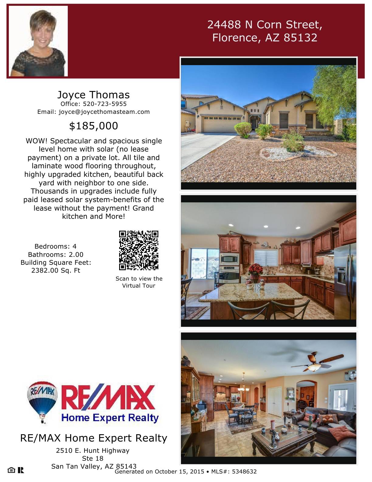 Upgraded Single Level in Crestfield Manor